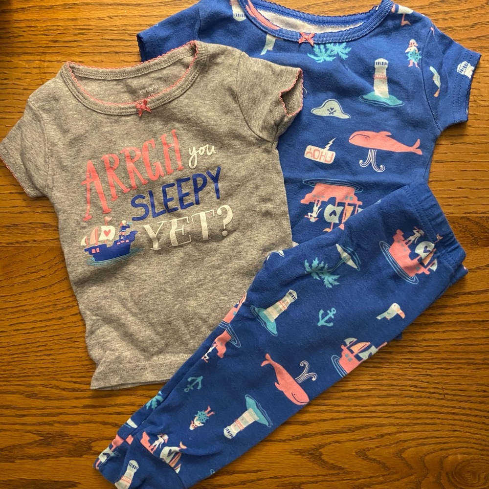 Carter’s 12m 3pc PJ set